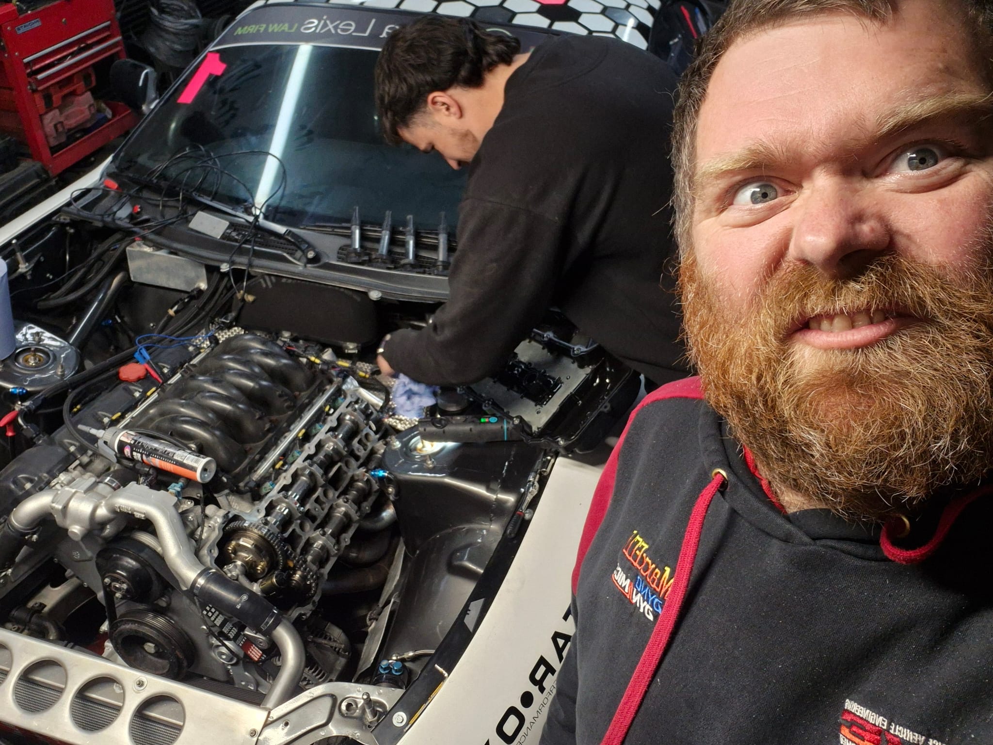 AJV8 Cam timing adjustments dyno maxxecu tuningshed
